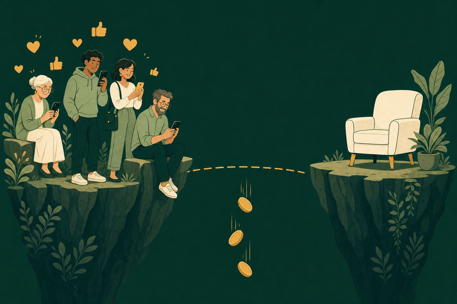 O abismo entre atenção e o paciente na cadeira
